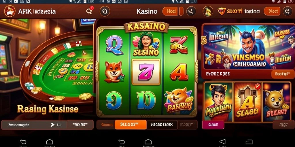 Berbagai pilihan permainan judi dari slot hingga kartu.