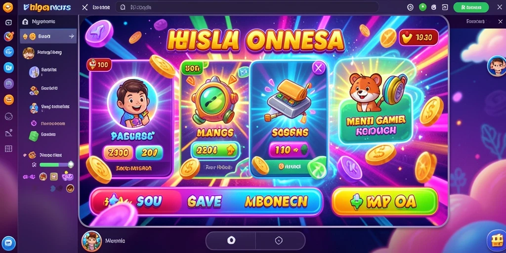 Tantangan yang bervariasi di setiap level.