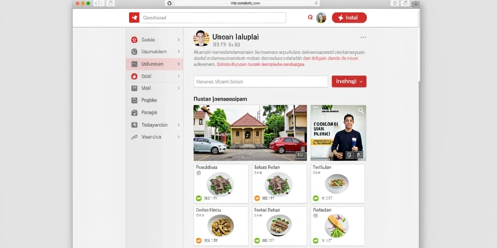 Fitur interaktif untuk berkomunikasi dengan pemain lainnya.