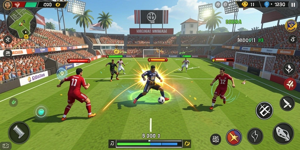 Keseruan interaksi antar pemain di dalam game.