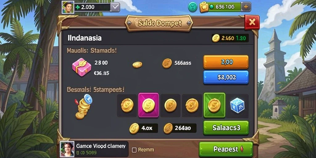 Screenshot memperlihatkan fitur bonus yang sangat menguntungkan.